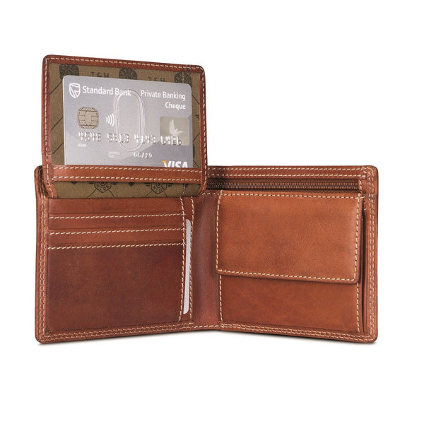 Texas 9 Card RFID Flip Over Wallet