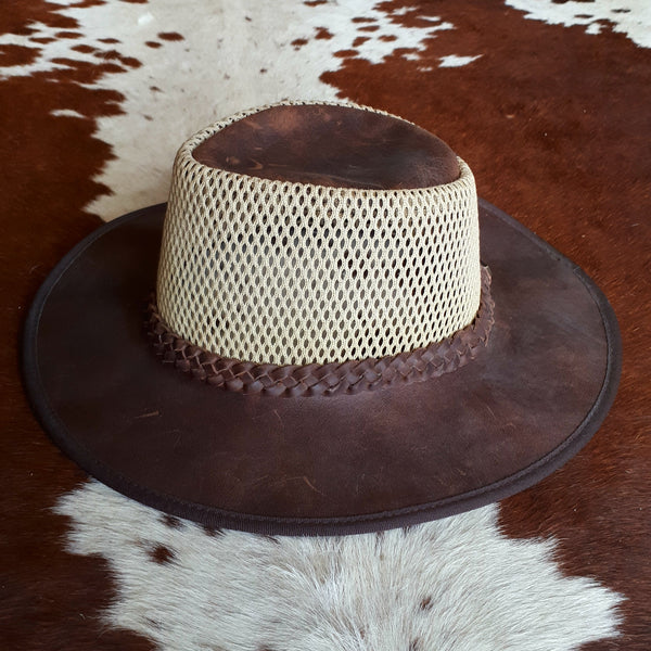 Breezy Oiled Leather Hats