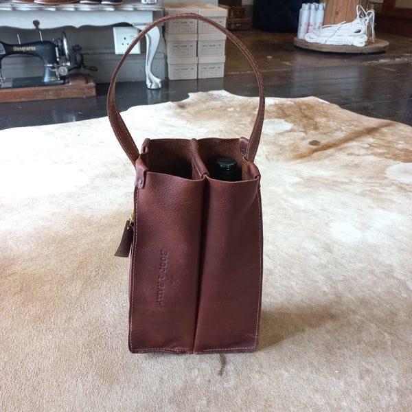 Double Wine Carrier by Boot & Rally